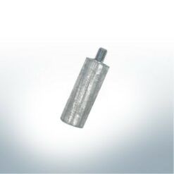 Pin anodes M8 Ø20/L55 | Yanmar Saildrive SD20/25/30/31 & 6LY-STE | (AlZn5In) | 9112AL