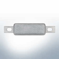Block- and Ribbon-Anodes Square L90/Lo115 (Zinc) | 0.4kg | 9301