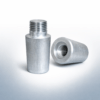 Anodes compatible to Volvo Penta | Bolt-Anode 7/16" M8 inner 838929 (AlZn5In) | 9225AL