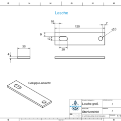 Block and body anodes Square 230X80X35 | Lo290 (zinc) | 9363 - Image 3