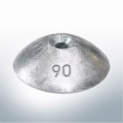 Disk anode with M8 | Ø90 mm (zinc) | 9810