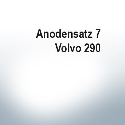 Sets of anodes | Volvo 290 (Zinc) | 9204 9205 9228