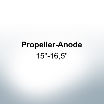Anodes compatible to Gori | Propeller-Anode 15"-16,5" | 1552000000 | 1552750000 | (Zinc) | 9631