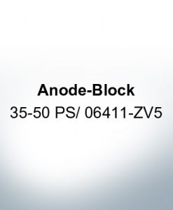 Anodes compatible to Honda | Anode-Block 35-50 PS/06411-ZV5 (AlZn5In) | 9547AL