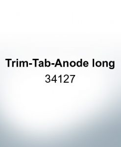 Anodes compatible to Mercury | Trim-Tab-Anode long 34127 (Zinc) | 9705