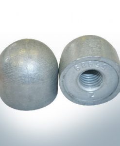 Anodes compatible to Mercury | Cap-Anode 1/2“ 55989 (AlZn5In) | 9709AL