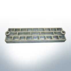Anodes compatible to Mercury | Grid-Anode 43396 (AlZn5In) | 9711AL