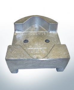 Anodes compatible to Mercury | Block-Anode 821631 (AlZn5In) | 9712AL