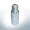 Anodes compatible to Mercury | Bolt-Anode (cooling) 811487 (AlZn5In) | 9714AL