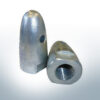 Anodes compatible to Volvo Penta | Cap-Anode 7/8" 833915 (AlZn5In) | 9215AL