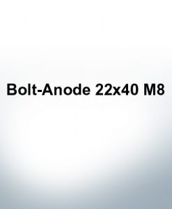 Anodes compatible to Volvo Penta | Bolt-Anode 22x40 M8 (Zinc) | 9231