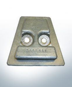 Anodes compatible to Volvo Penta | Stern-Anode 3888816A 17Z (Zinc) | 9239
