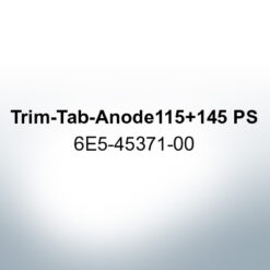 Anodes compatible to Yamaha and Yanmar | Trim-Tab-Anode 115 145 PS 6E5-45371-00 (Zinc) | 9539