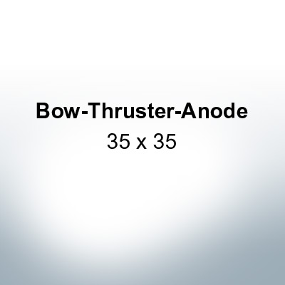 Bow-Thruster-Anodes 35 x 35 (AlZn5In) | 9614AL