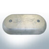 Disk-Anodes SeaRay oval (Zinc) | 9802