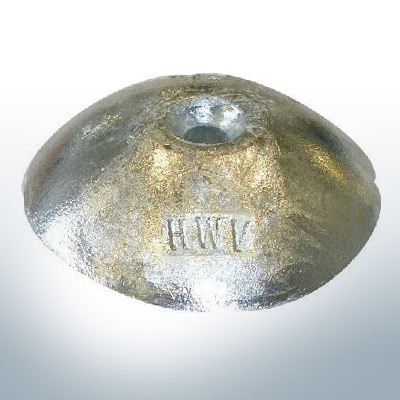Disk-Anodes with screwhole for M8 thread Ø90 mm (AlZn5ln) | 9822AL
