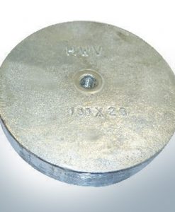 Trim-Tab-Anodes with M8 100x20 Ø100 mm (Zinc) | 9813