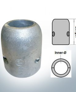 Shaft-Anodes with imperial inner diameter 1 1/2'' (Zinc) | 9018