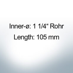 Conical Shaftend-Anode 1 1/4'' Rohr (AlZn5In) | 9447AL