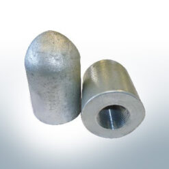 Tapered Shaftend-Anode 1'' Pipe (AlZn5In) | 9449AL