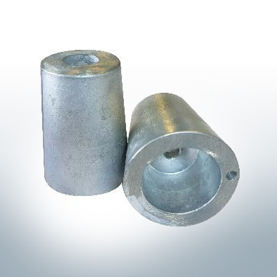 Shaftend-Anodes with carrier punch 25 mm (AlZn5In) | 9636AL