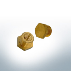 Brass sleeve for pin anode | M8 x M18 | 9901