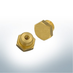Brass socket compatible with BUKH | Ref: 00E0450 (2-62050) | M5 x 3/8’ | 9906