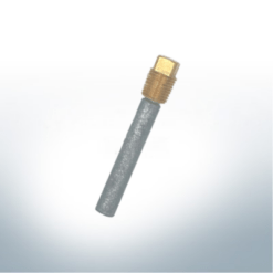 Pin anode & brass sleeve - Caterpillar-Ref: 6L2283 & 6L2282 | (AlZn5In) | 9109AL_M