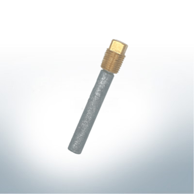 Pin anode & brass sleeve - Caterpillar-Ref: 6L2283 & 6L2282 | (AlZn5In) | 9109AL_M