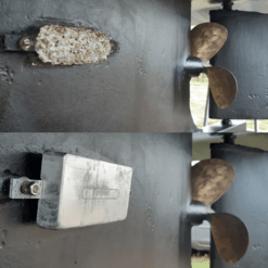 Block and body anodes Square 230X80X35 | Lo290 (zinc) | 9363 - Image 4