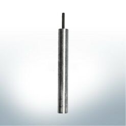 Bar/anchor/suspension anode |180 x 22 | with rope & threaded terminal - V4A x 3m | zinc | 9940 - Image 2