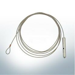 Threaded Terminal + Cable - V4A x 3 m | 9941