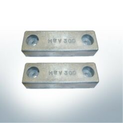 Block Anodes Compatible with Volvo Penta | 41100049 | L95/64.5 (Zinc) | 9316