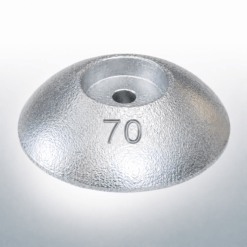 Disc Anodes, Ø 70 mm | Through-hole (Magnesium) | 9806MG
